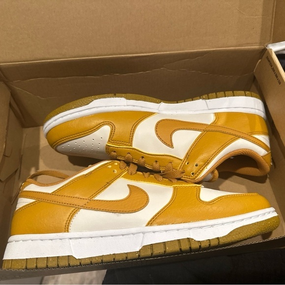 Nike Dunk Low Next Nature Phantom Gold Size 8 Women - Picture 2 of 4